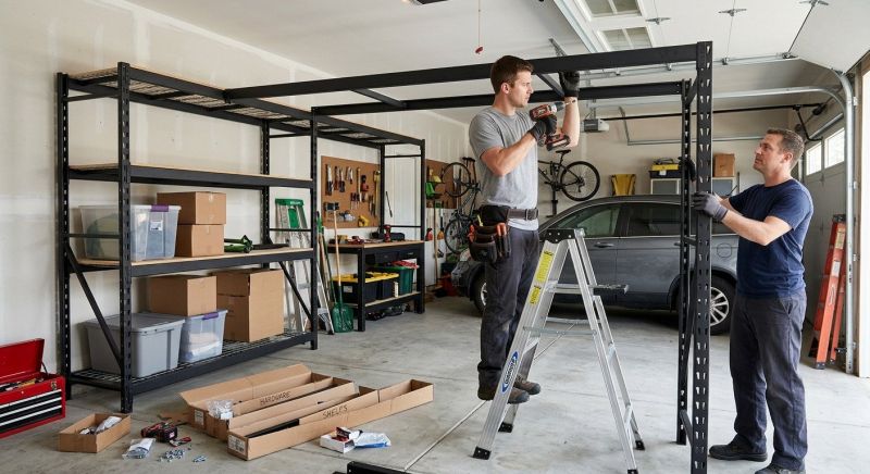 Ceiling Rack Installation in Charlotte, NC