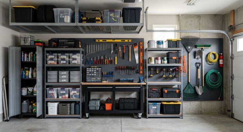 Garage Shelves Installation in Loudoun County, VA